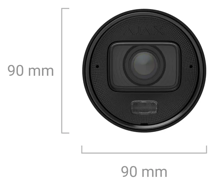 Ajax BulletCam HLVF (5 Mp) IP Bullet Kamera — görsel 4