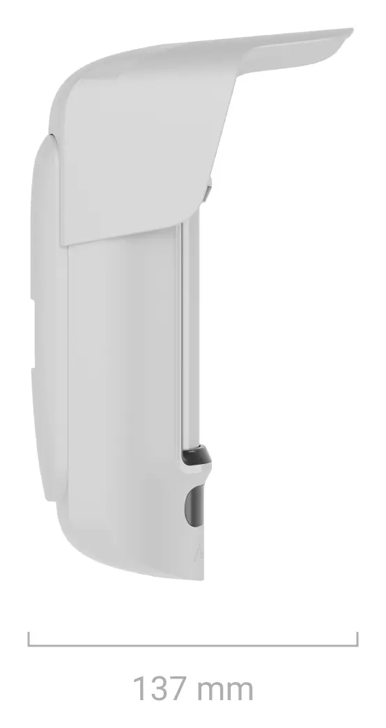 Ajax CurtainCam Outdoor HighMount (PhOD) Jeweller Kablosuz Dış Ortam Fotoğraf Doğrulamalı Perde Dedektör — görsel 5