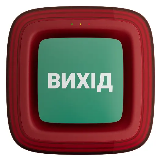 Ajax EN54 FireProtect (Sounder/VAD) EXIT (UA) Jeweller Kablosuz Flaşörlü Yangın Sireni — görsel 4