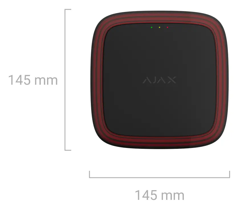 Ajax EN54 FireProtect (VAD) Jeweller Kablosuz Yangın Uyarı Flaşörü (VAD) — görsel 5