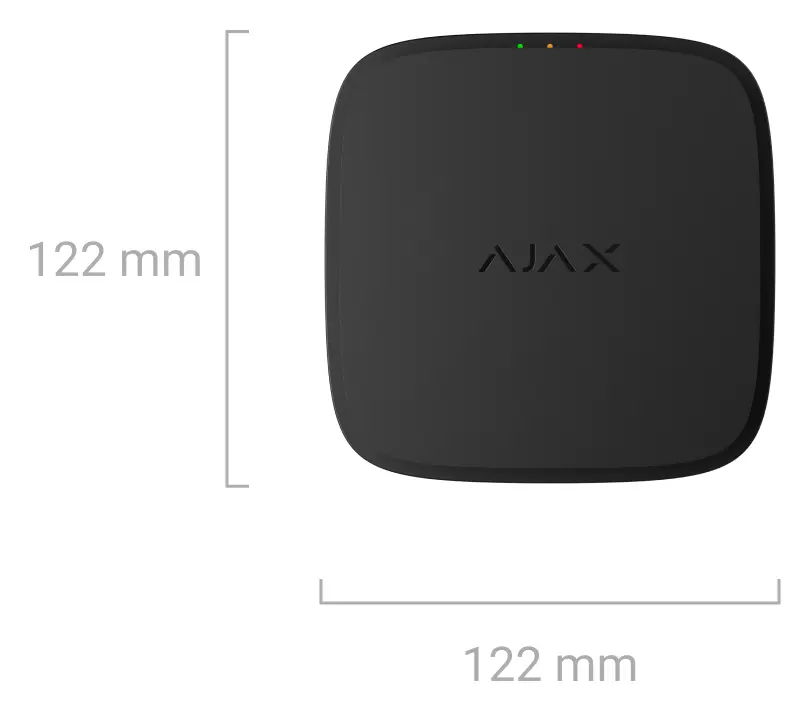 Ajax Fire Hub Lite (Smoke) Jeweller Kablosuz Yangın Alarm Paneli — görsel 4