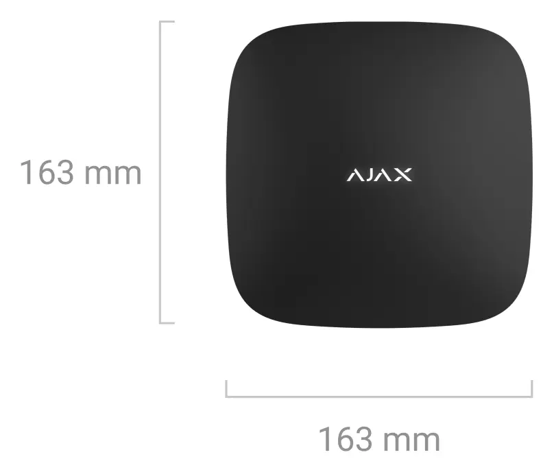 Ajax Hub (4G) Jeweller Kablosuz Alarm Paneli — görsel 4