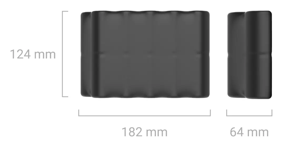 Ajax Internal battery NB (7.2V/190Ah) Dahili Yedek Akü — görsel 2