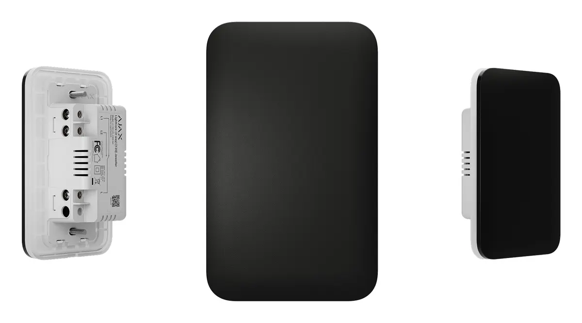 Ajax LightSwitch (3-way) [120] Jeweller Kablosuz Akıllı Işık Anahtarı