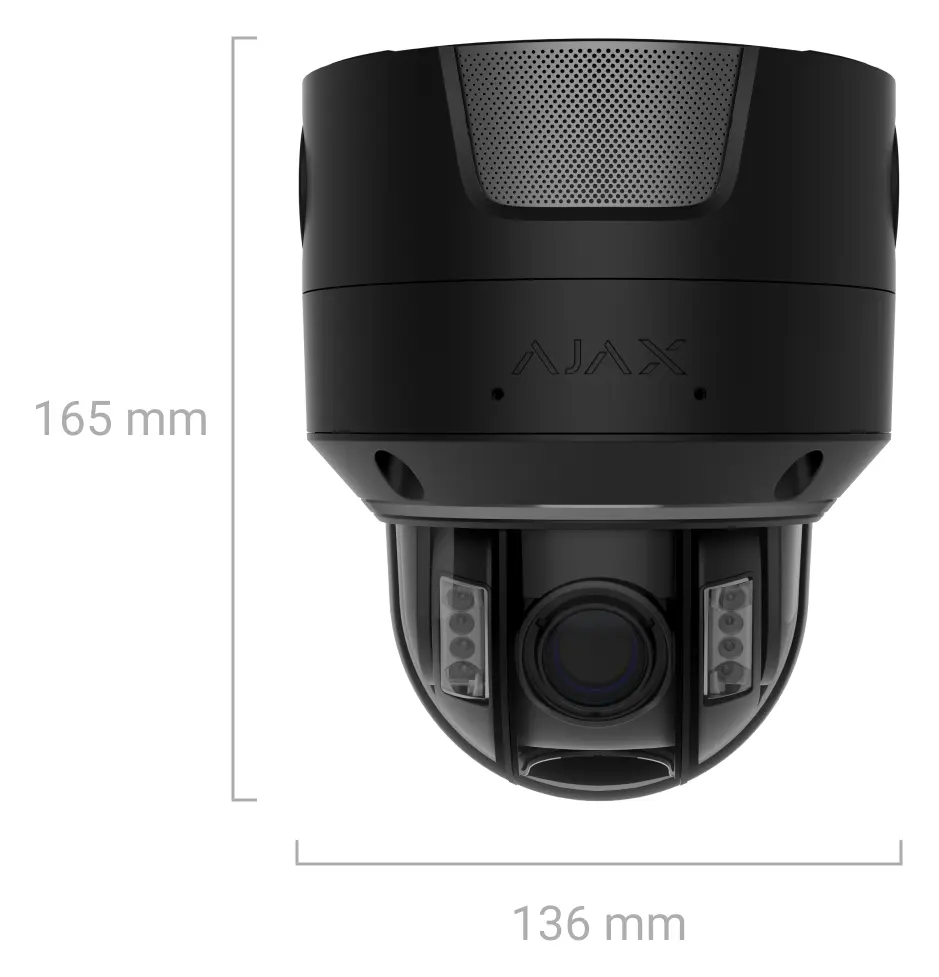 Ajax Superior DomeCam HLVF (4 Mp) IP Dome Kamera — görsel 4