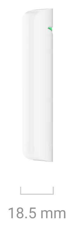 Ajax Superior DoorProtect Plus Fibra Kablolu Manyetik Kontak (Darbe ve Eğim Sensörlü) — görsel 5