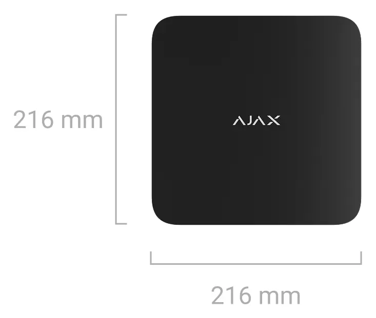 Ajax Superior Hub G3 Jeweller Kablosuz Alarm Paneli — görsel 4