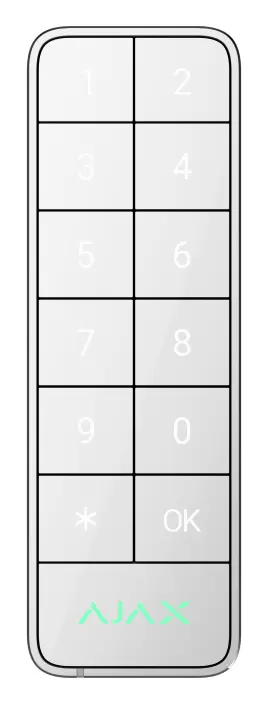 Ajax Superior KeyPad Outdoor Fibra Kablolu Dış Ortam Tuş Takımı — görsel 3