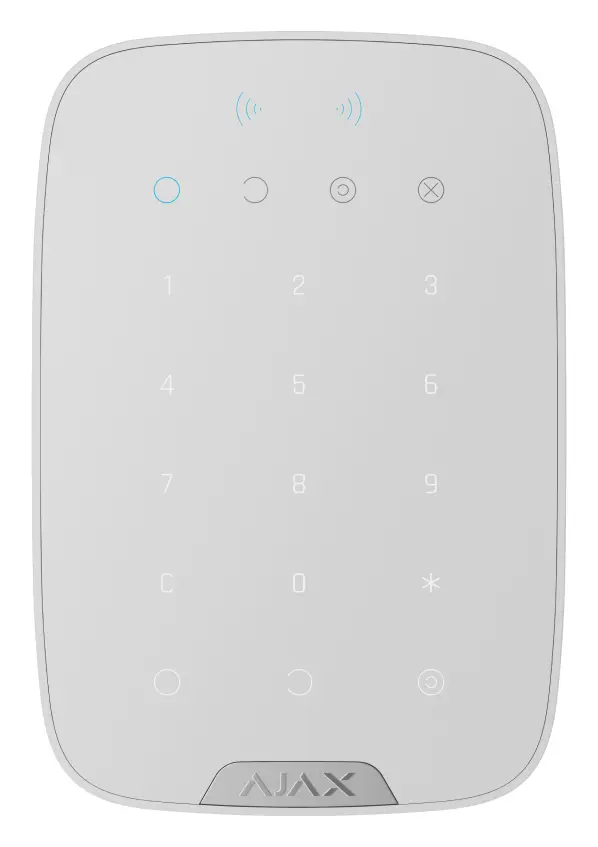 Ajax Superior KeyPad Plus G3 Jeweller Kablosuz Kart Okuyuculu Tuş Takımı — görsel 3