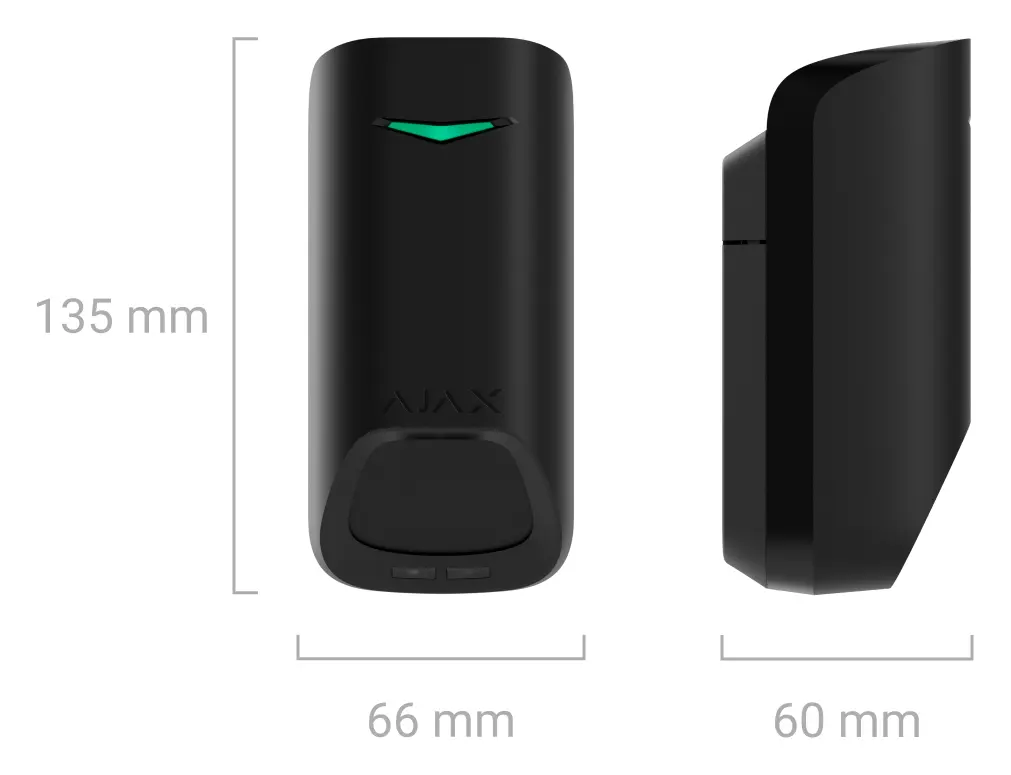 Ajax Superior MotionProtect Plus G3 Jeweller Kablosuz PIR + Mikrodalga Hareket Dedektörü — görsel 4