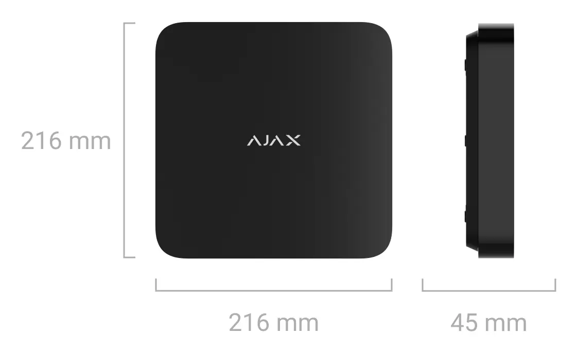 Ajax Superior ReX G3 Jeweller Kablosuz Menzil Genişletici (Repeater) — görsel 4