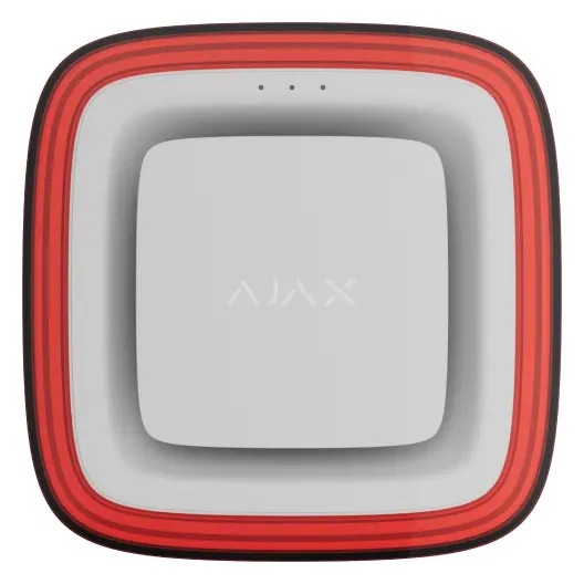 Ajax Type4 FireProtect (Sounder/VAD) Jeweller Kablosuz Flaşörlü Yangın Sireni — görsel 3