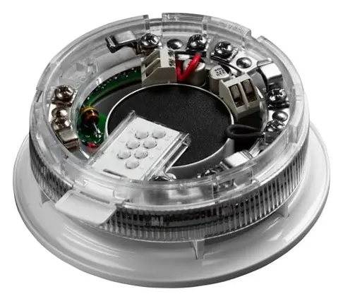 Apollo 45681-393SIL XP95 Adresli Kırmızı Flaşlı SIL2 İzolatörlü Sirenli Dedektör Tabanı