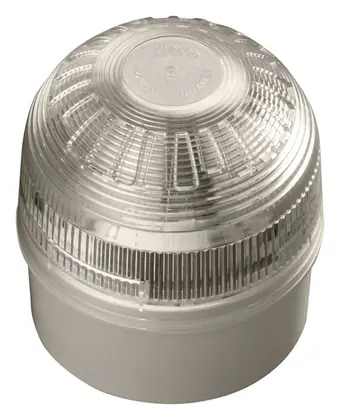 Apollo 58000-007APO XP95 Adresli Beyaz Gövde Kırmızı Flaşlı Yangın Sireni / Flaşör