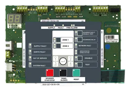 Aritech 1X-F2-MB Konvansiyonel 2 Bölge Panel Genişleme Kartı