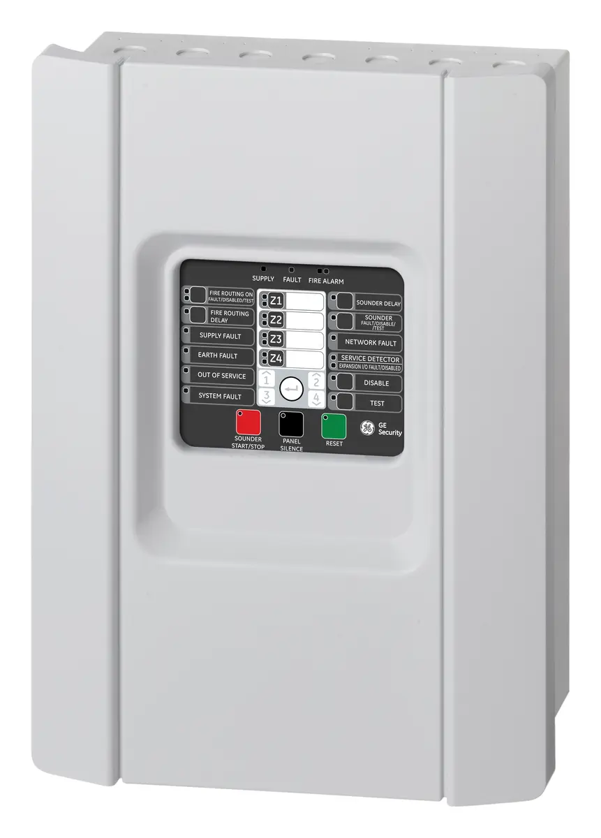 Aritech 1X-F4-45 4 Bölge Konvansiyonel Yangın Alarm Paneli (Rumence)