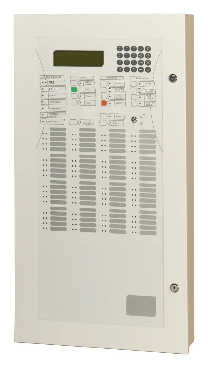 Aritech FP2864C-99 8 Loop 64 Bölge Adresli Yangın Alarm Paneli (İngilizce-UK)