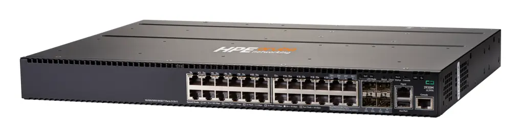 Aruba JL319A 2930M 24G 1-slot Yönetilebilir Switch