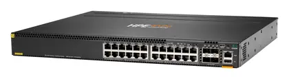 Aruba JL662A CX6300M 24-port 1GbE Class 4 PoE and 4-port SFP56 PoE Switch