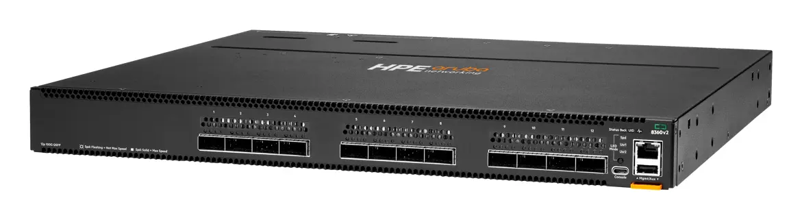 Aruba JL721C CX8360-12C v2 12-port 100G QSFP+/QSFP28 Veri Merkezi Switch