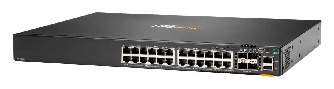Aruba JL724A CX6200F 24G 4SFP+ Yönetilebilir Switch