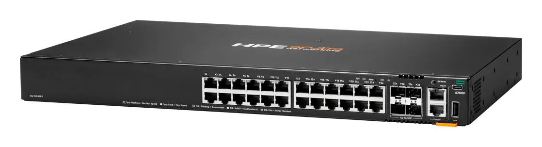 Aruba S0M81A CX6200F 24G 4SFP Yönetilebilir Switch