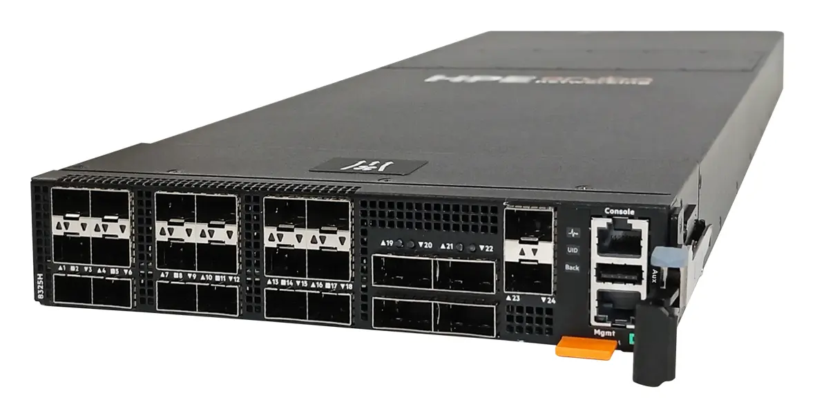 Aruba S4B21A CX8325H 18p SFP28 25G 4p QSFP28 100G Back-to-Front 4xFan 2xPSU Veri Merkezi Switch