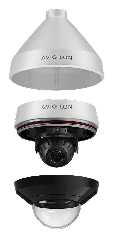 Avigilon 5.0C-H6M-D1-IR 5MP 2.9mm IR Mini Dome Kamera — görsel 4