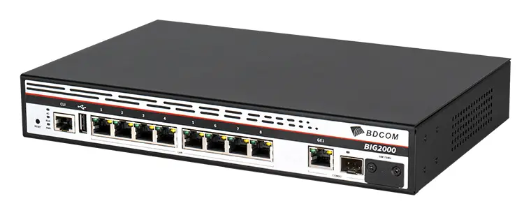 BDCOM BIG2000-08LTE 2 Port Gigabit 4G LTE Router — görsel 2