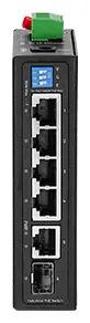 BDCOM IES200-LSTW1140P 5 Port Gigabit PoE Endüstriyel Switch — görsel 2