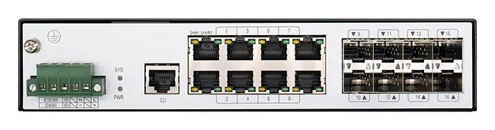 BDCOM IES2000-TU8S8T 8 Port Gigabit 8×SFP Endüstriyel Switch — görsel 5