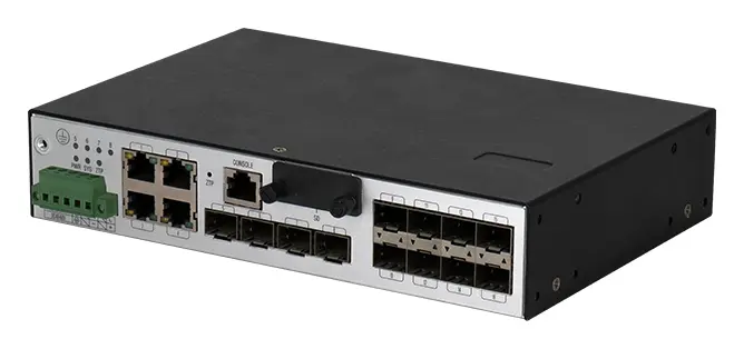 BDCOM IES2000-TW8S8P 8 Port Gigabit SFP PoE Endüstriyel Switch — görsel 3