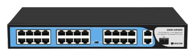 BDCOM S1200-16P2G1S 16 Port Fast Ethernet PoE 2×Gigabit 1×SFP Yönetilemez Switch — görsel 4