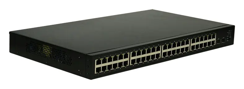 BDCOM S1500-48T2S 48 Port Gigabit 2×SFP Yönetilemez Switch — görsel 3
