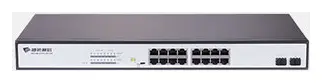 BDCOM S1518-16P 16 Port Gigabit PoE 2×SFP Yönetilemez Switch — görsel 4
