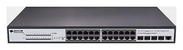BDCOM S2500 24 Port Gigabit PoE 4×SFP L2+ Yönetilebilir Switch — görsel 2