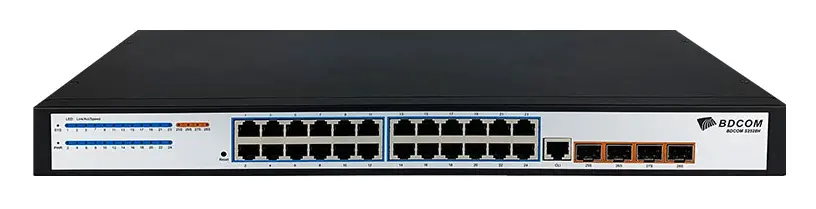 BDCOM S2510-EI 8 Port Gigabit 2×SFP L3 Yönetilebilir Switch