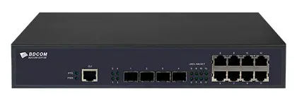 BDCOM S2512E 8 Port Gigabit 4×SFP L2+ Yönetilebilir Switch