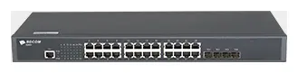 BDCOM S2900-24 24 Port Gigabit 4×10G SFP+ L2+ Yönetilebilir Switch — görsel 5