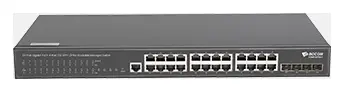 BDCOM S2900-24P4XV1 24 Port Gigabit PoE 4×10G SFP+ L2+ Yönetilebilir Switch — görsel 2