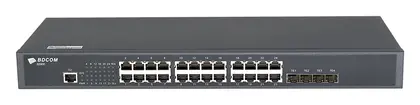 BDCOM S2900-24T4X 24 Port Gigabit 4×10G SFP+ L2+ Yönetilebilir Switch