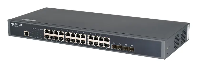 BDCOM S2900-24T4X 24 Port Gigabit 4×10G SFP+ L2+ Yönetilebilir Switch — görsel 4
