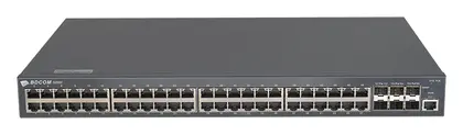 BDCOM S2900-48P6X 48 Port Gigabit PoE 6×10G SFP+ L2+ Yönetilebilir Switch
