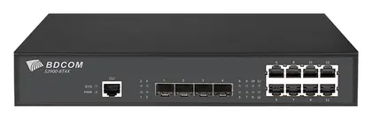 BDCOM S2900-8T4X 8 Port Gigabit 4×10G SFP+ L2+ Yönetilebilir Switch