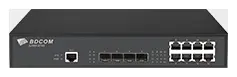 BDCOM S2900-8T4X 8 Port Gigabit 4×10G SFP+ L2+ Yönetilebilir Switch — görsel 2