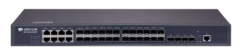BDCOM S2928EF 24 Port Gigabit SFP 8×Combo 4×10G SFP+ L2+ Yönetilebilir Switch — görsel 6