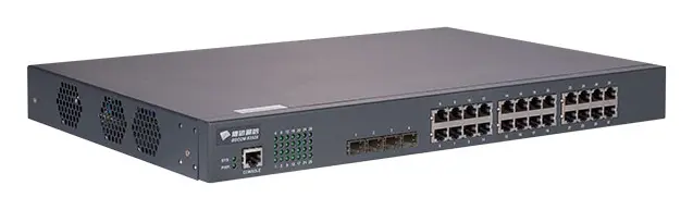BDCOM S3528 24 Port Gigabit 4×SFP Yönetilebilir Switch — görsel 3