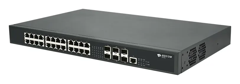 BDCOM S5700-24ET6X 24 Port 2.5G 6×10G SFP+ Yönetilebilir Switch — görsel 4