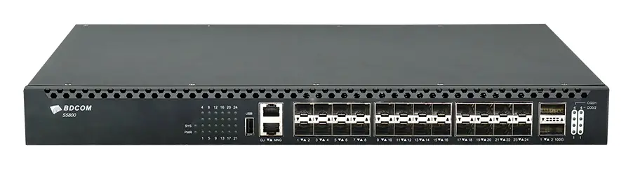 BDCOM S5800-24X2C-HI 24 Port 10G SFP+ Veri Merkezi Switch