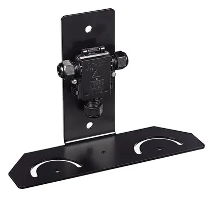 Bosch IIR-MNT-DLB Aydınlatma cihazı ayağı, çift L, siyah